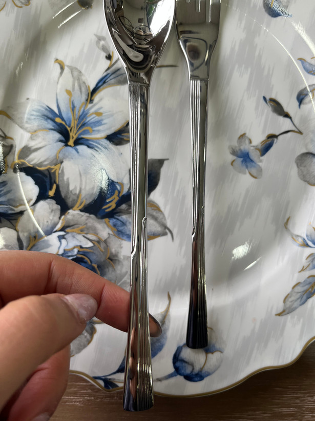 قاشق و چنگال استیل ضد زنگ کابان (دهانه اروپایی) بسته ۱۲پارچه
