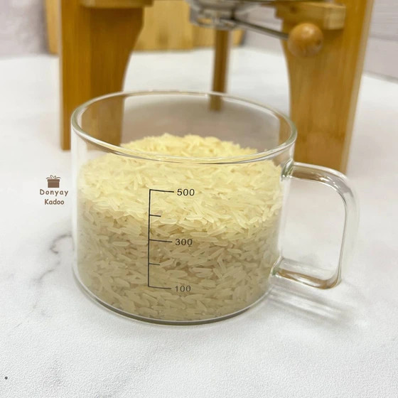 سطل برنج پیرکس پایه چوب ۱۰ کیلویی وارداتی