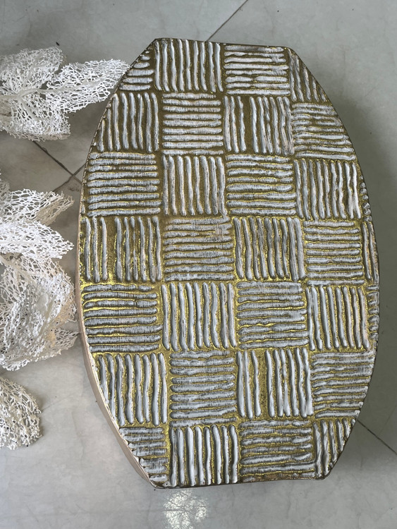 گلدان رو میزی و کنار سالنی مراکشی