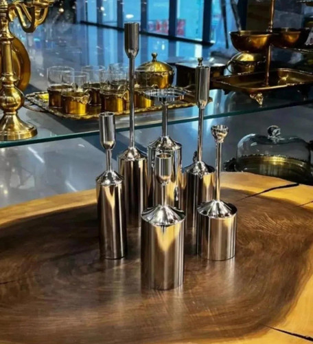 شمعدان رومیزی پک ۶ عددی وارداتی