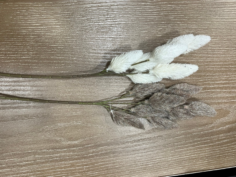 گل کاج درختی شاخه ایی وارداتی( رنگ نسکافه ایی و کرم)