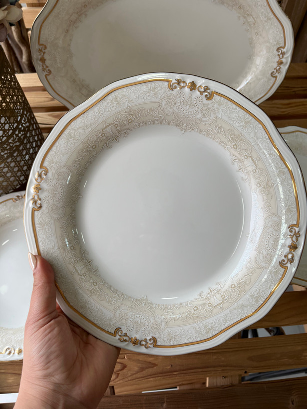 سرویس غذا خوری چینی الیزایت ۲۶ پارچه( ست ۶ نفره)