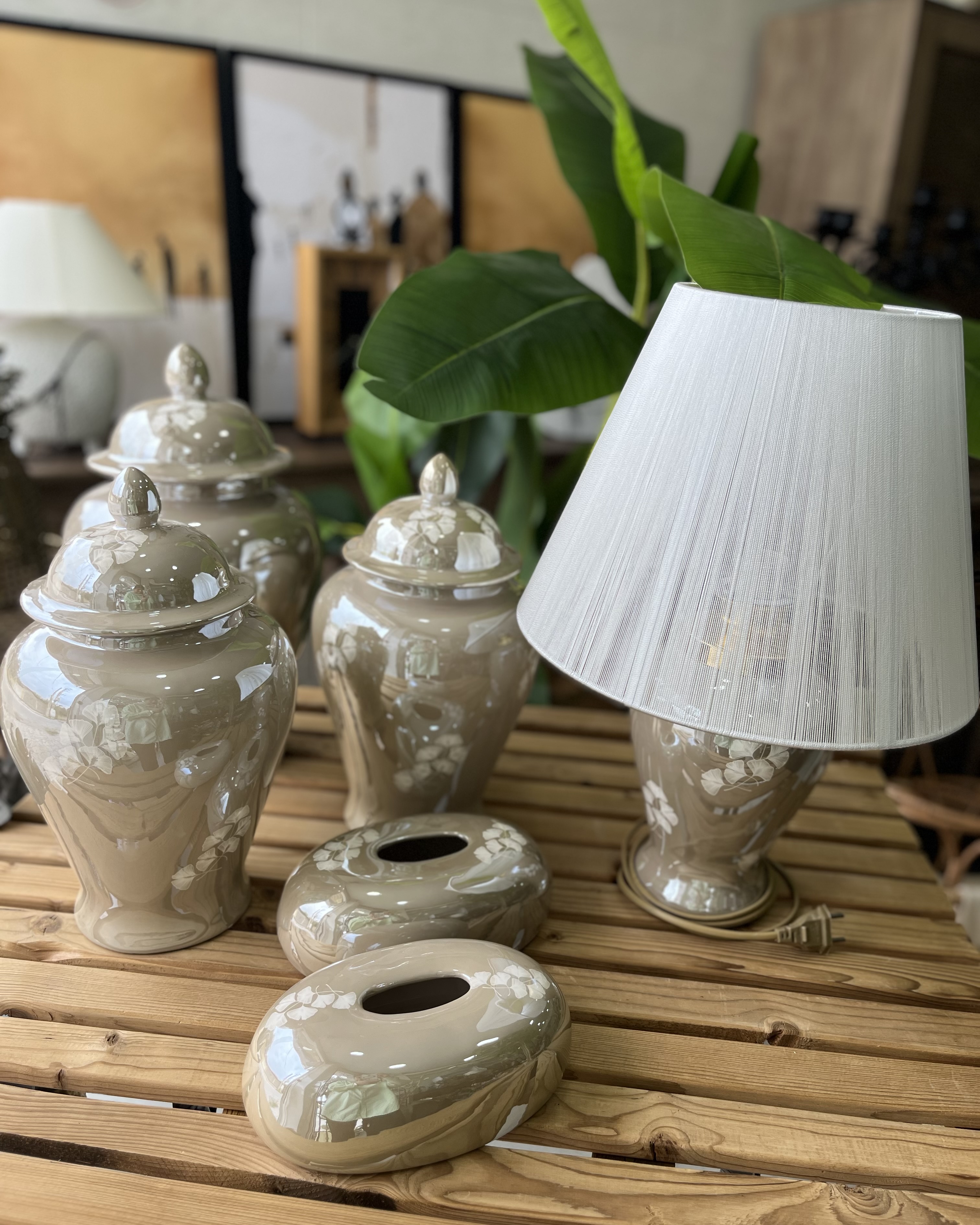 جای دستمال کاغذی سرامیکی طرح جدید لاستر