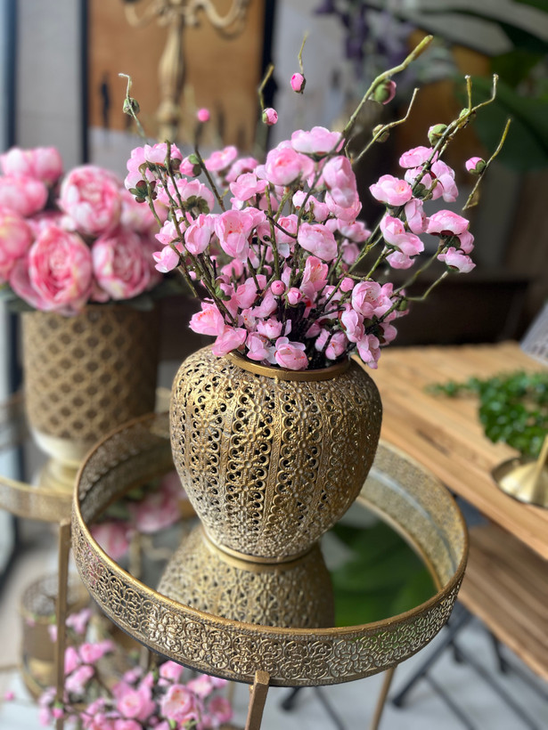 گل مصنوعی شکوفه ژاپنی وارداتی ۳۰ سانتی