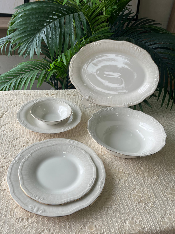 سرویس غذا خوری چینی ۲۶ پارچه الیزابت ( ست ۶ نفره )