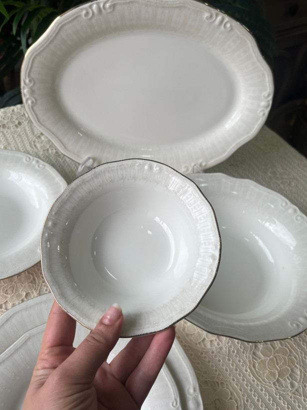 سرویس غذا خوری چینی ۲۶ پارچه الیزابت ( ست ۶ نفره )