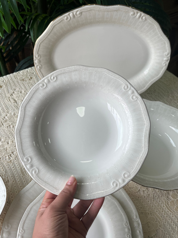 سرویس غذا خوری چینی ۲۶ پارچه الیزابت ( ست ۶ نفره )