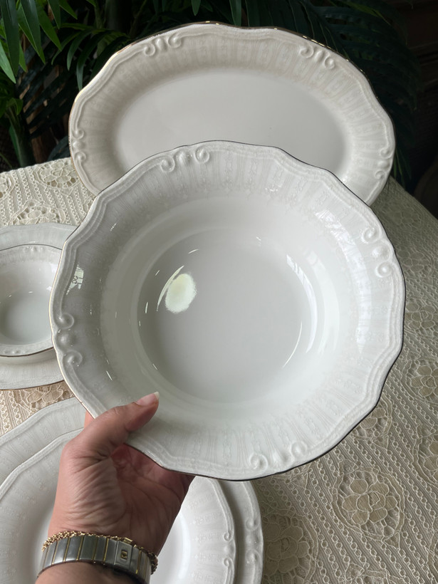 سرویس غذا خوری چینی ۲۶ پارچه الیزابت ( ست ۶ نفره )